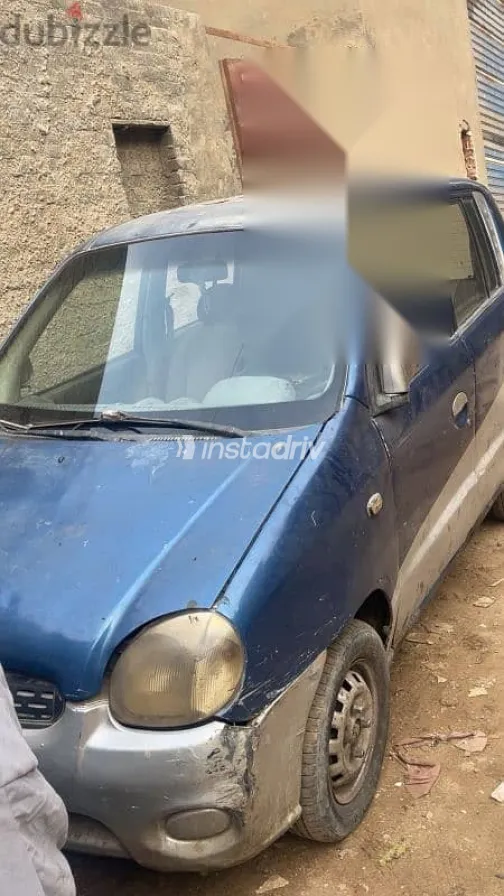 هيونداي اتوس 1998 أزرق غامق مستعملة للبيع - 1