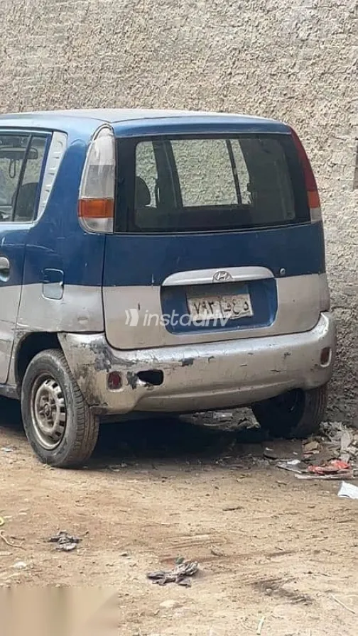 هيونداي اتوس 1998 أزرق غامق مستعملة للبيع - 3