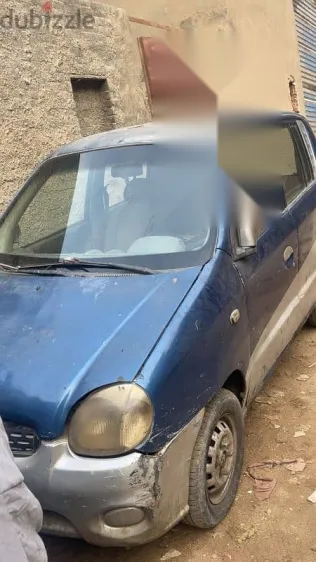 هيونداي اتوس 1998 أزرق غامق مستعملة للبيع
