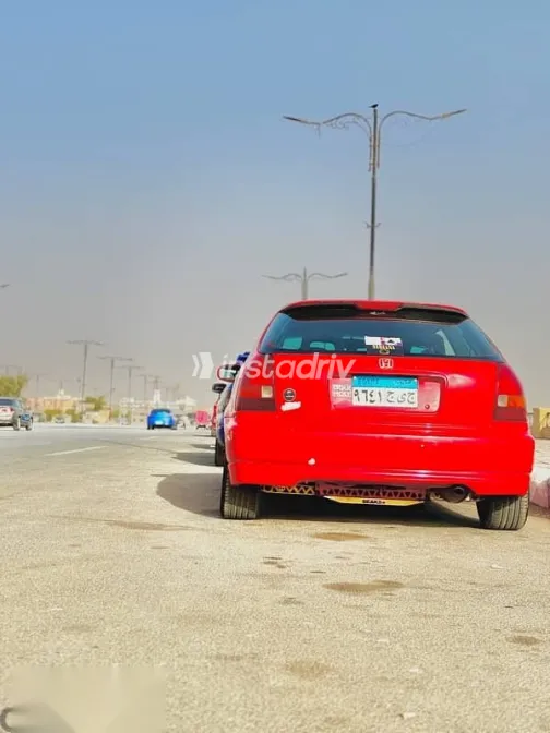 هوندا سيفك 1998 أحمر مستعملة للبيع - 7