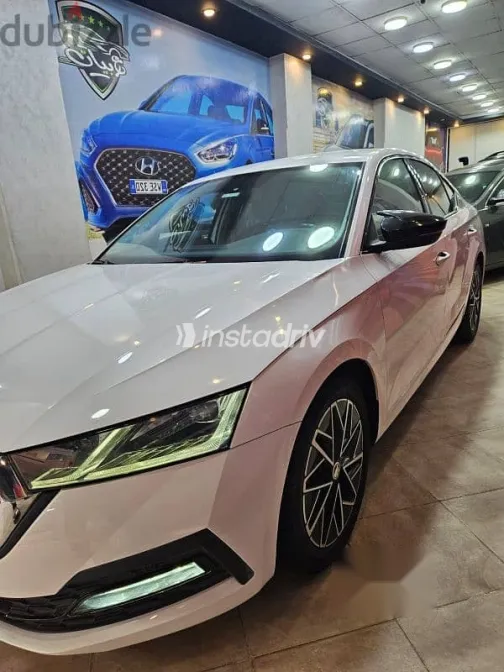سكودا اوكتافيا 2021 أبيض مستعملة للبيع - 3