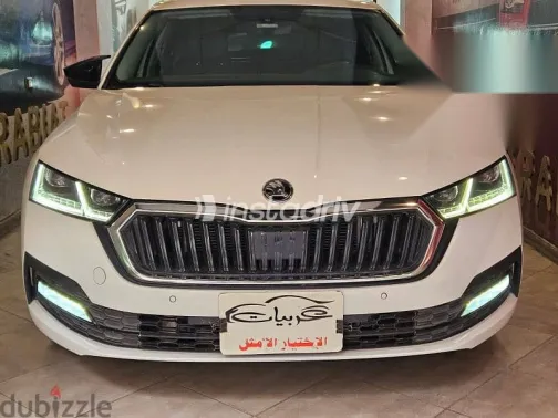 سكودا اوكتافيا 2021 أبيض مستعملة للبيع - 4