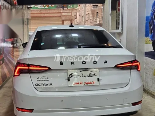 سكودا اوكتافيا 2021 أبيض مستعملة للبيع - 9
