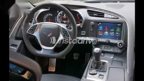 شيفروليه كورفيت 2015 أحمر مستعملة للبيع - 5