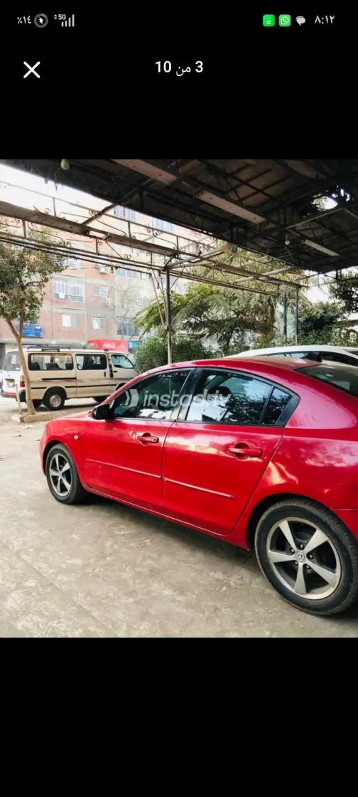 Mazda 3 2008 White Used for Sale - 2