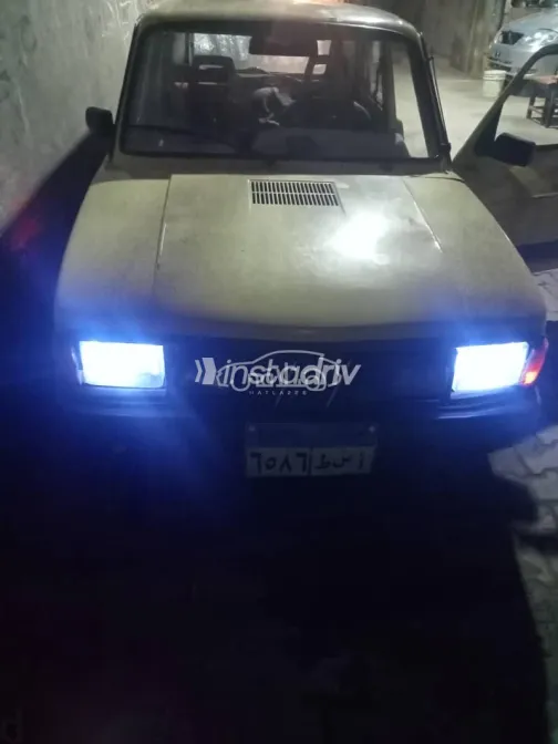 فيات 127 1985 أصفر مستعملة للبيع - 8