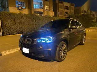 بي ام دبليو X6 2018 رمادي مستعملة للبيع