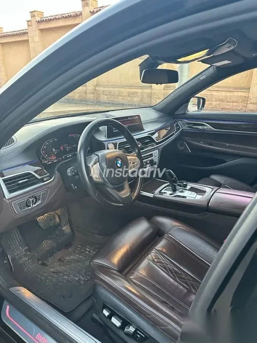 بي ام دبليو 730 2021 أسود مستعملة للبيع - 7