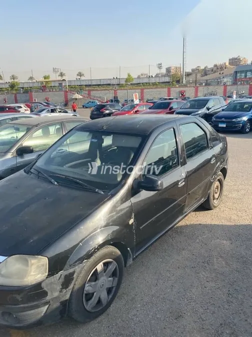 رينو لوجان 2012 أسود مستعملة للبيع - 4