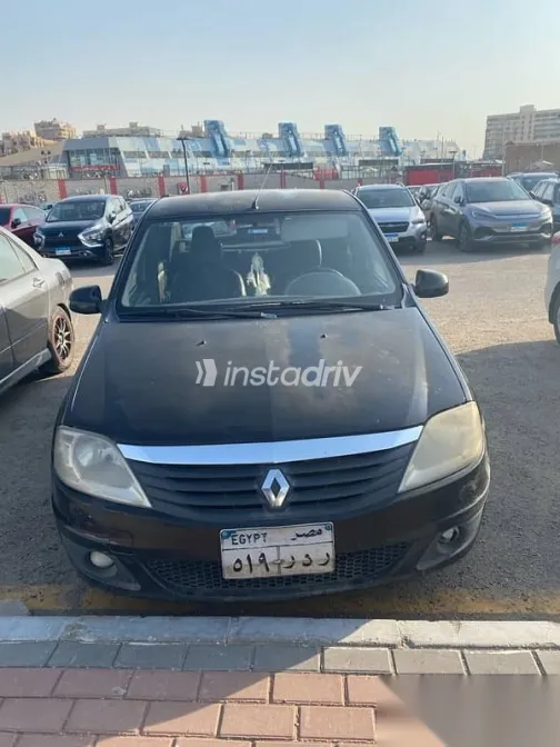 رينو لوجان 2012 أسود مستعملة للبيع - 5