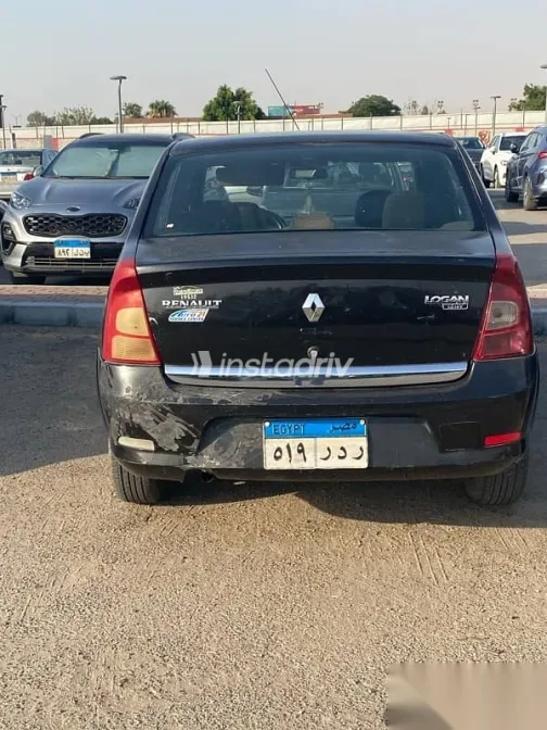 رينو لوجان 2012 أسود مستعملة للبيع - 6