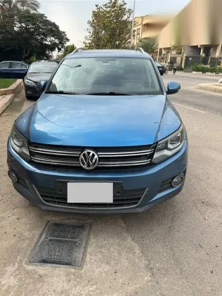 فولكس فاغن تيجون 2016 أزرق غامق مستعملة للبيع