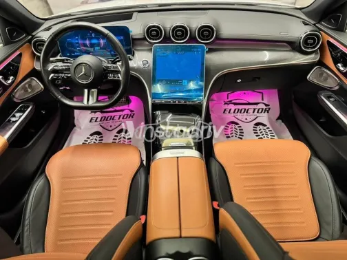 مرسيدس C 200 2024 أبيض مستعملة للبيع - 2