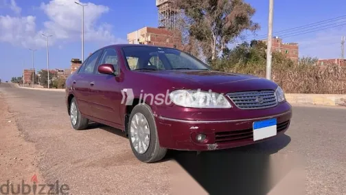 Nissan Sunny 2009 Burgundy Used for Sale - 3