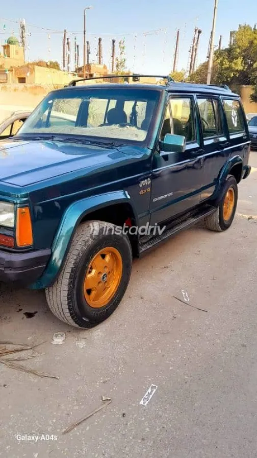 جيب شيروكي 1996 أخضر جديدة للبيع - 4