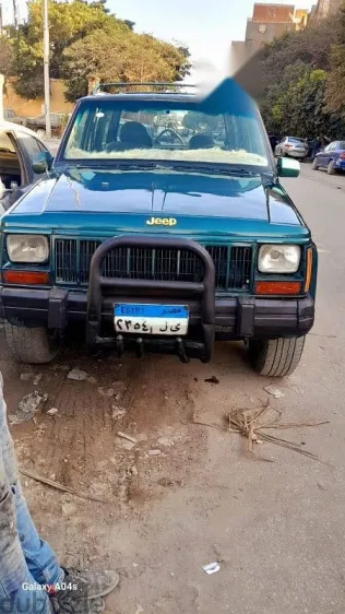 جيب شيروكي 1996 أخضر جديدة للبيع