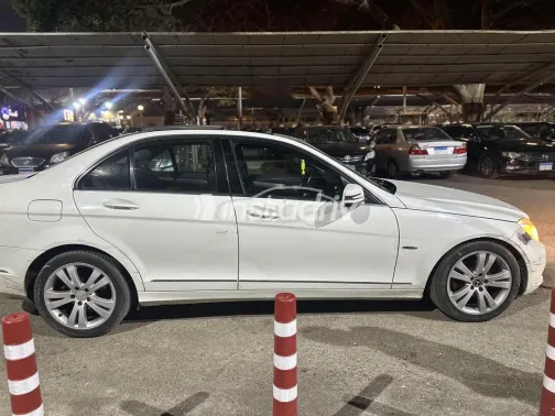 مرسيدس C 180 2010 أبيض مستعملة للبيع - 4