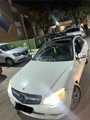 مرسيدس C 180 2010 أبيض مستعملة للبيع