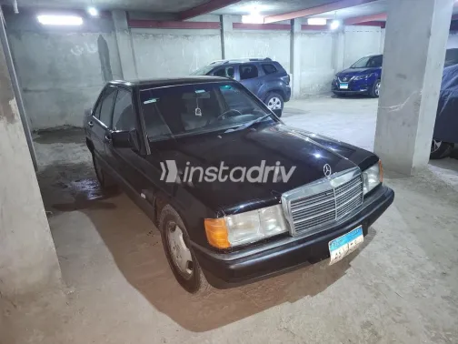 مرسيدس 190 1990 أسود مستعملة للبيع - 4