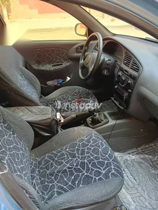 دايو لانوس 2007 أزرق غامق مستعملة للبيع - 5