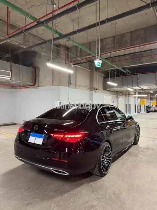 Mercedes C 180 2022 Black Used for Sale - 3