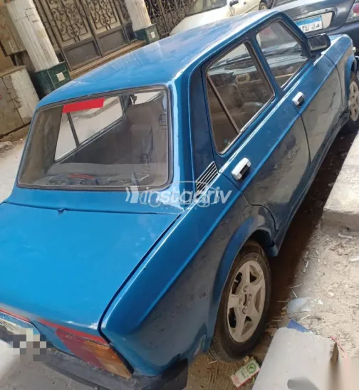 فيات 128 1989 أزرق غامق مستعملة للبيع - 6