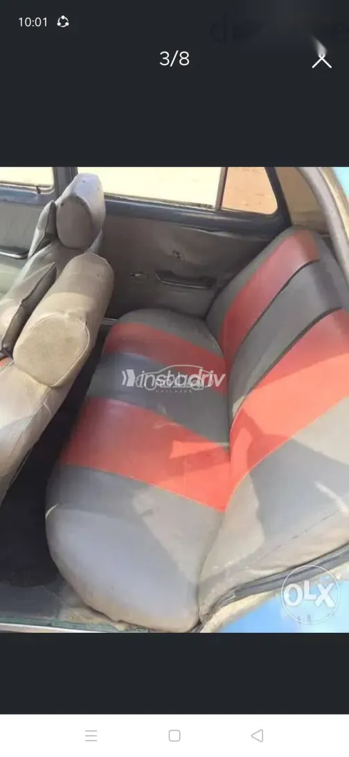 فيات 128 1989 أزرق غامق مستعملة للبيع - 8