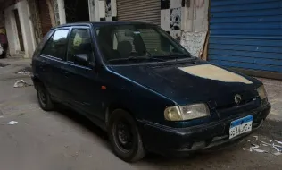 سكودا فيليشيا 1997 أخضر مستعملة للبيع