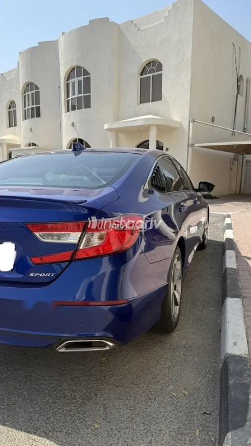 هوندا أكورد 2019 أزرق مستعملة للبيع - 8