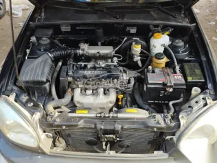 دايو لانوس 2008 أسود مستعملة للبيع