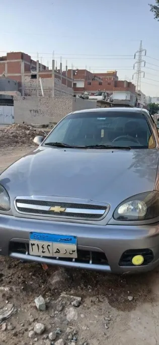 شيفروليه لانوس 2013 فضي مستعملة للبيع