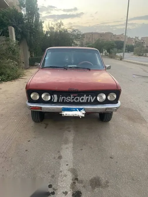 فيات 132 1974 أحمر مستعملة للبيع - 4