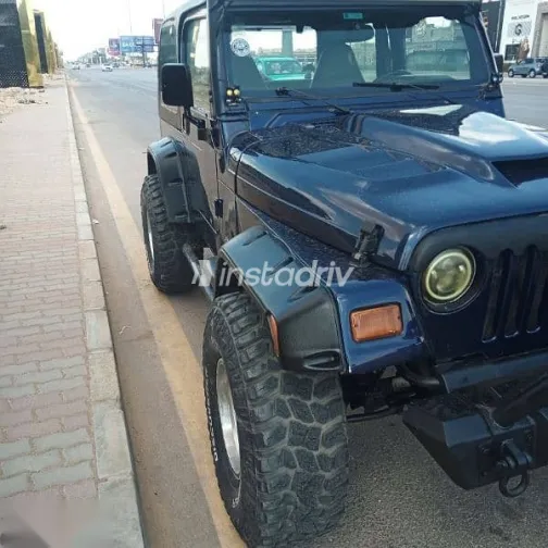 جيب رانجلر 1994 أزرق غامق مستعملة للبيع - 1
