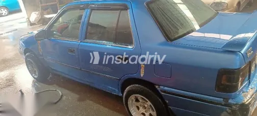 هيونداي اكسيل 1996 أزرق غامق مستعملة للبيع - 1