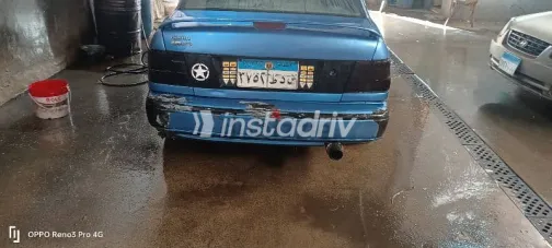 هيونداي اكسيل 1996 أزرق غامق مستعملة للبيع - 3