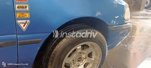 هيونداي اكسيل 1996 أزرق غامق مستعملة للبيع - 6