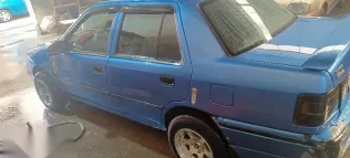 هيونداي اكسيل 1996 أزرق غامق مستعملة للبيع