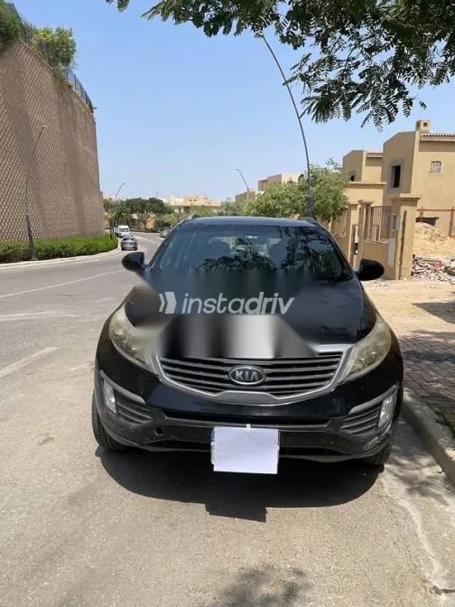 كيا سبورتاج 2012 أسود مستعملة للبيع - 3