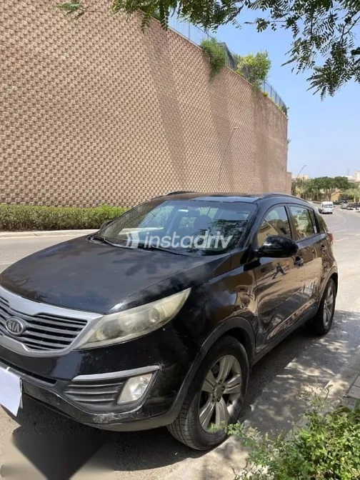 كيا سبورتاج 2012 أسود مستعملة للبيع - 4