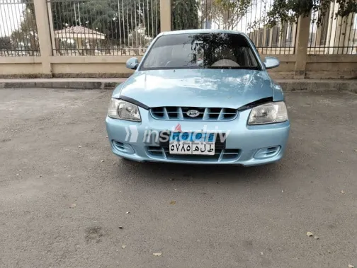 هيونداي فيفا 2008 أزرق غامق مستعملة للبيع - 1