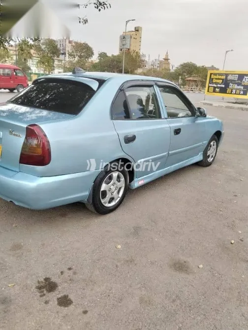 هيونداي فيفا 2008 أزرق غامق مستعملة للبيع - 3