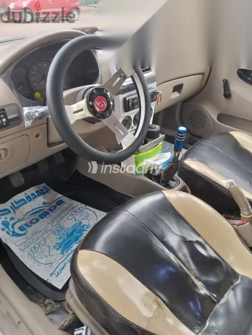 هيونداي فيفا 2008 أزرق غامق مستعملة للبيع - 4