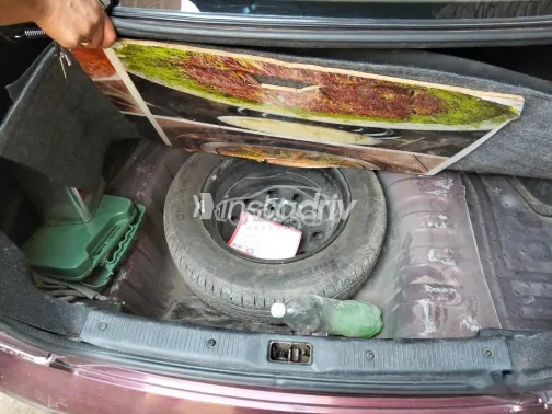 Nissan Sunny 2015 Dark Red Used for Sale - 4