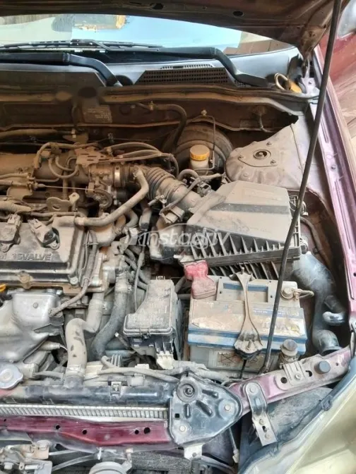 Nissan Sunny 2015 Dark Red Used for Sale - 7