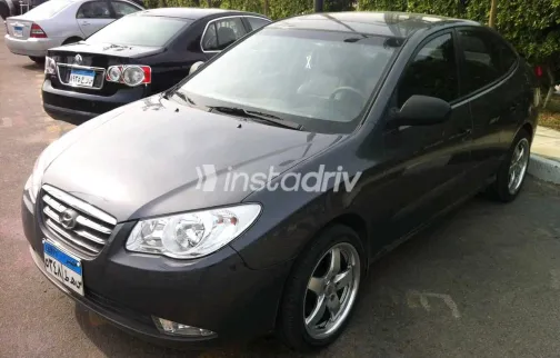 هيونداي إلنترا اتش دى 2008 أبيض مستعملة للبيع - 2