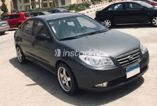 هيونداي إلنترا اتش دى 2008 أبيض مستعملة للبيع - 3