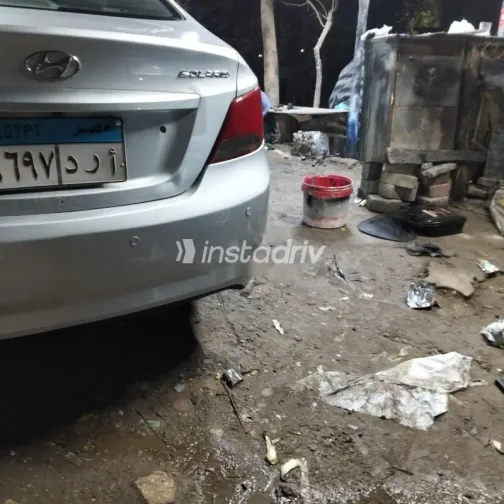 هيونداي سولاريس 2016 أبيض مستعملة للبيع - 4