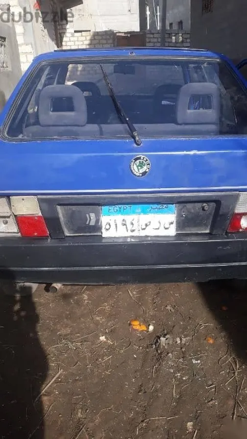 سكودا فيفوريت 1994 أزرق غامق مستعملة للبيع - 7