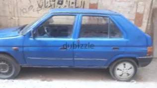 سكودا فيفوريت 1994 أزرق غامق مستعملة للبيع