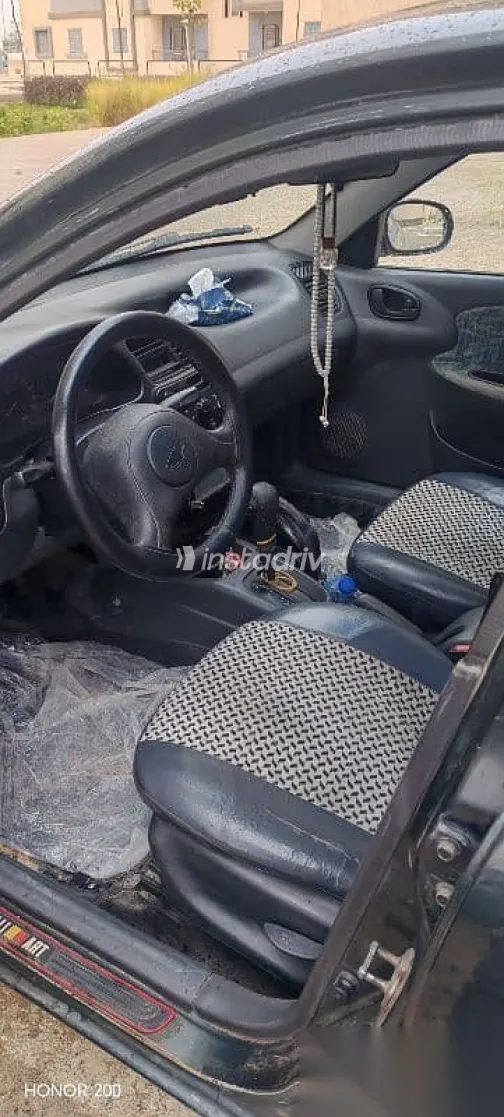 دايو لانوس 1997 أسود مستعملة للبيع - 4